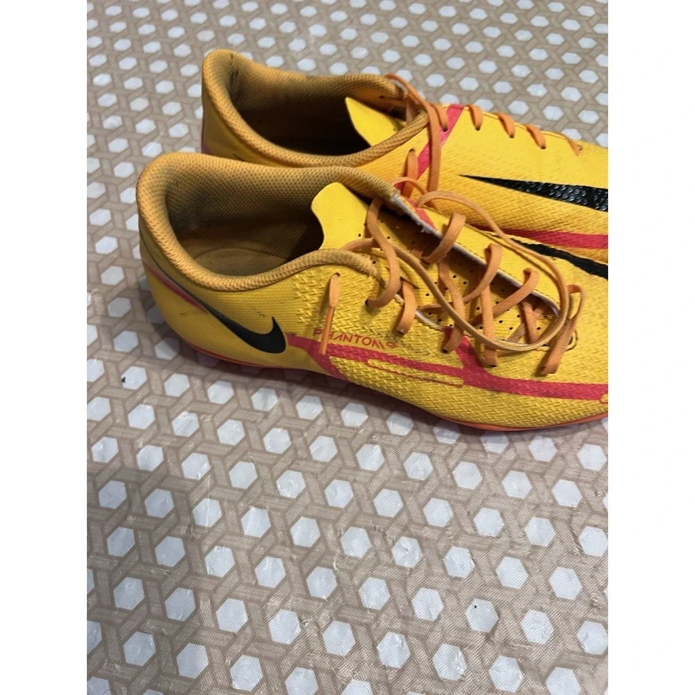Nike‎ Phantom GT2 Academy FG Orange Soccer Cleats Shoes DA5640-808 Youth Size 7